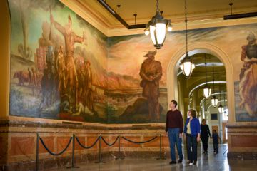 Topeka Kansas State Capitol John Brown Mural KS