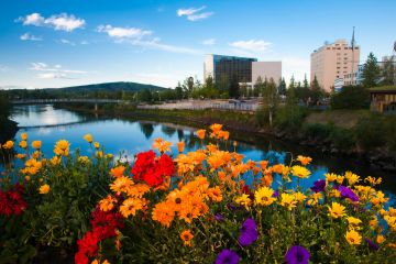 Fairbanks Chena River State of Alaska Michael DeYoung