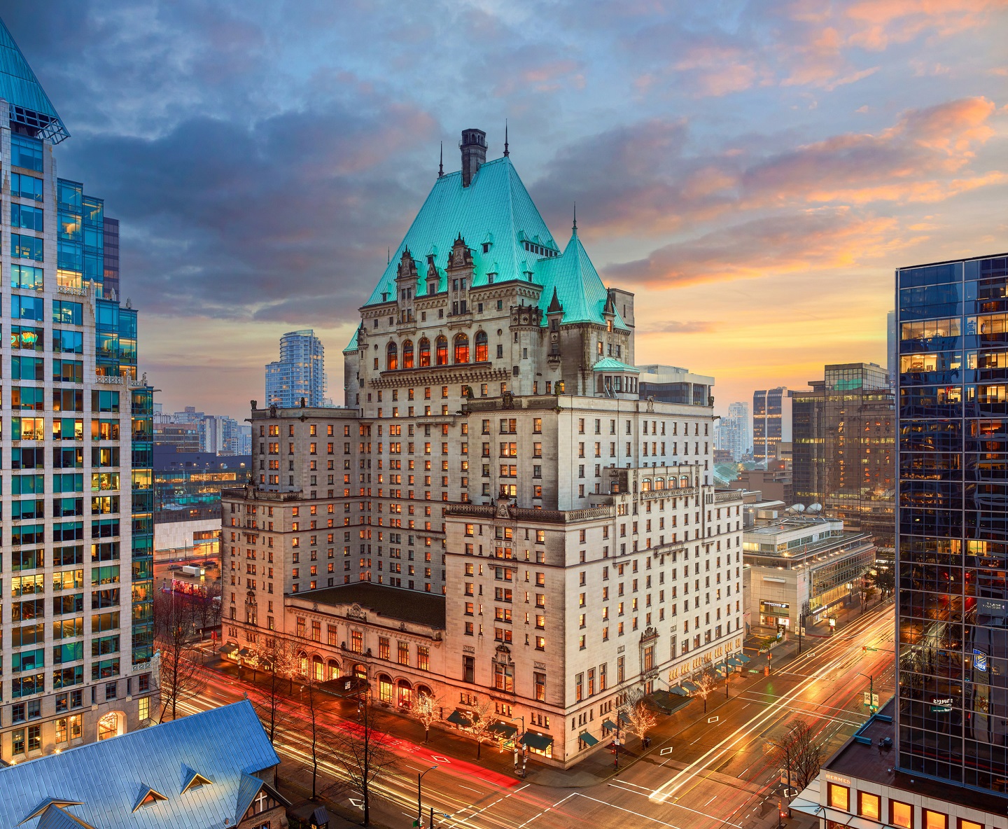Vancouver - Fairmont Hotel Vancouver - außen 4