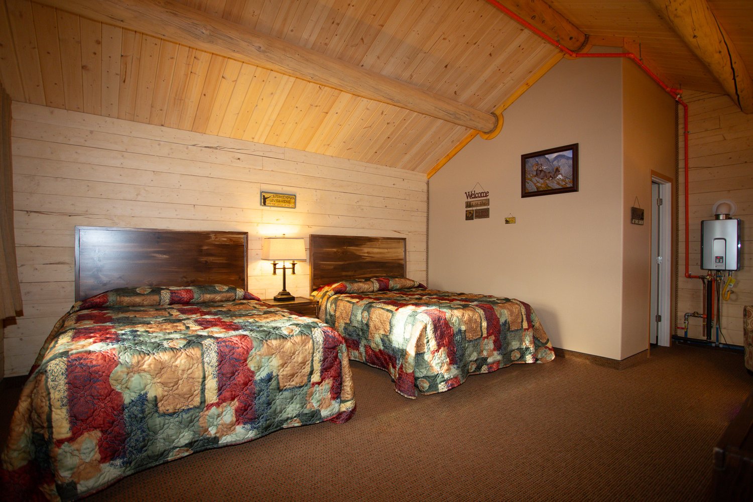 Alaska - Tok Youngs Motel Zimmer