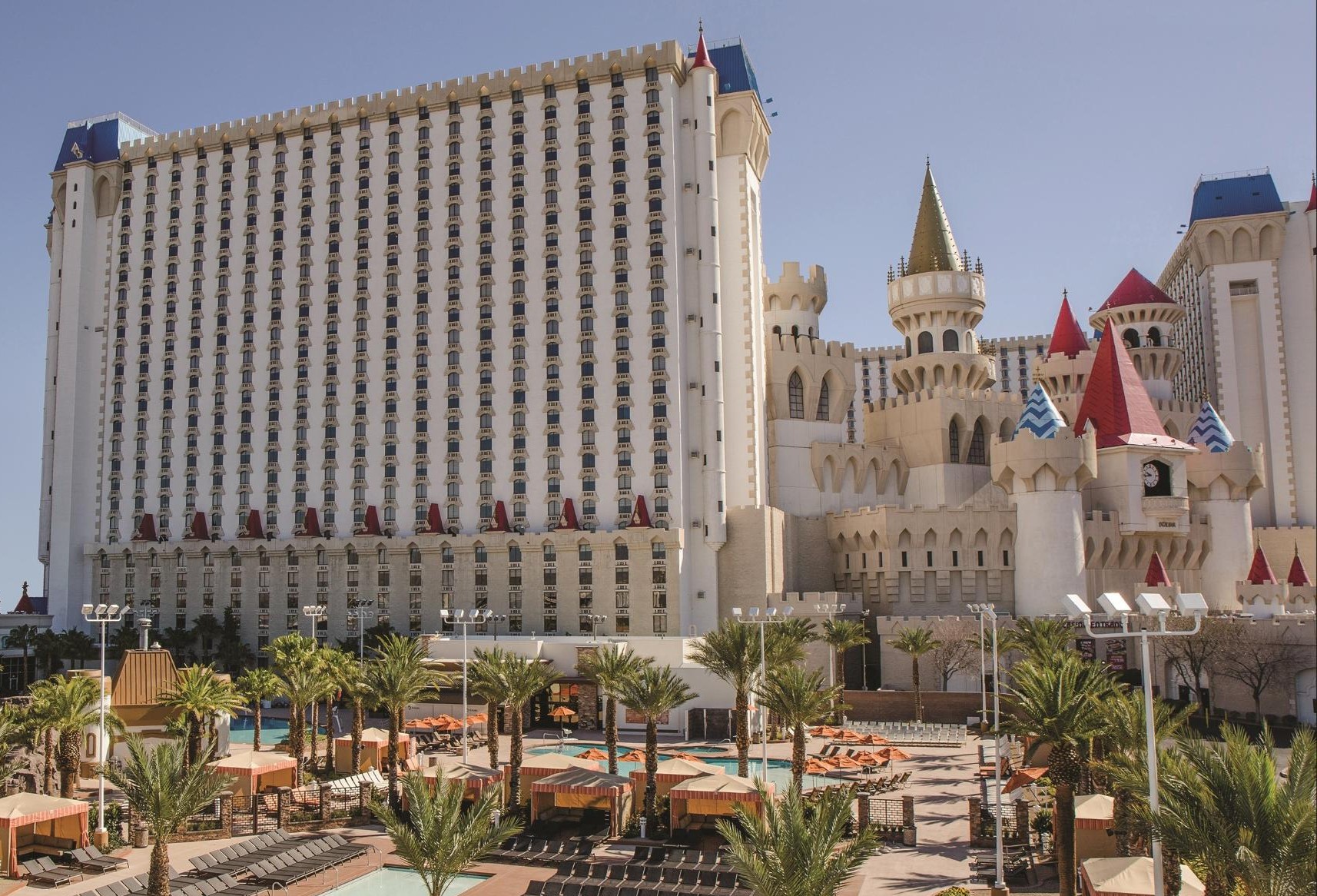 Las Vegas - Excalibur Hotel & Casino außen