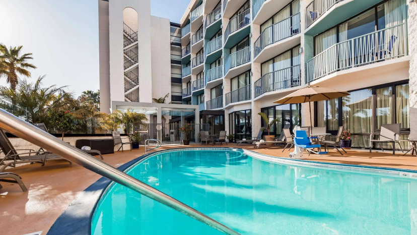 San Diego - Best western Yacht Harbor Hotel Pool
