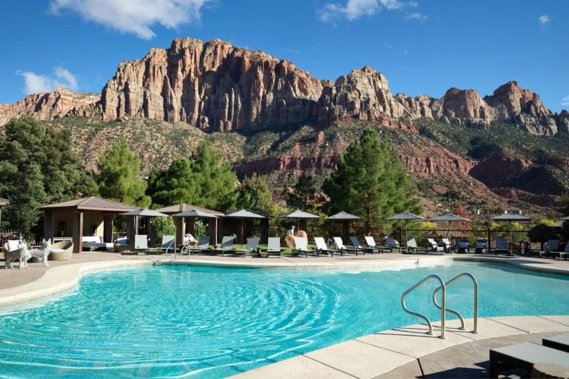 Zion NP - The Red Cliffs Lodge Springdale Pool