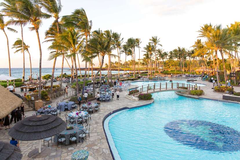 Big Island - Hilton Waikoloa Village Essensbereich