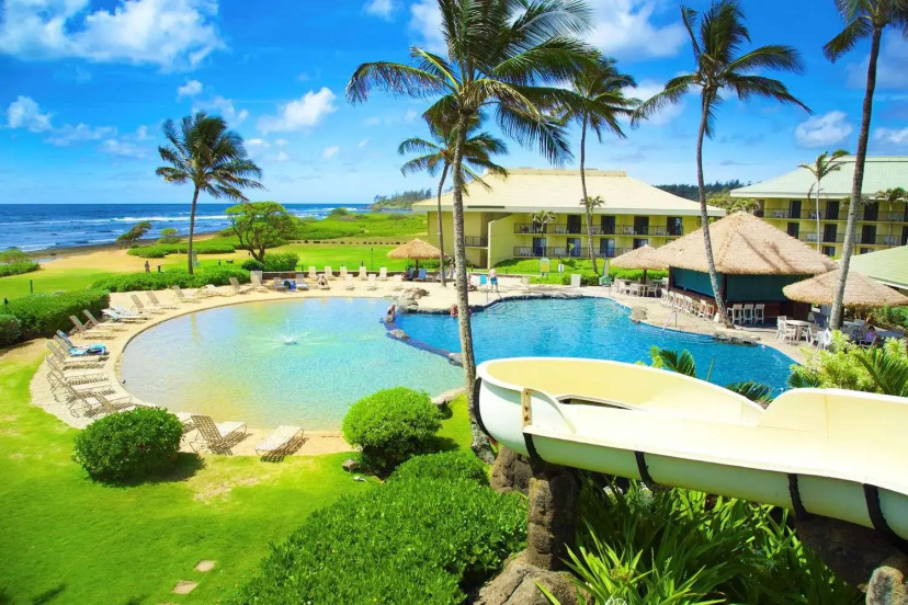 Kauai - Outrigger Kauai Beach Resort & Spa Pool