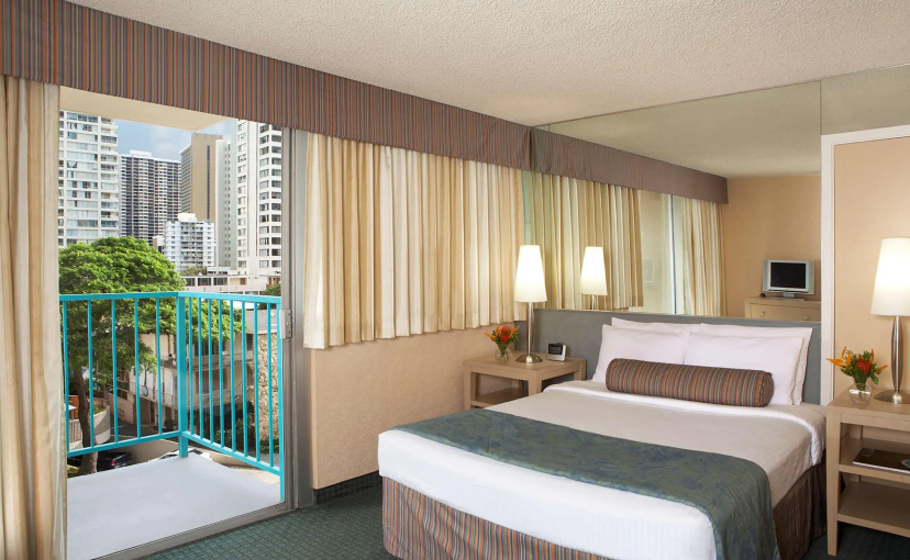 Oahu - Aqua Aloha Surf & Spa Zimmer