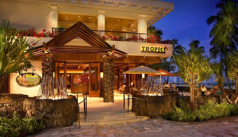 Oahu - Hilton Hawaiian Village Waikiki Beach Resort restaurant