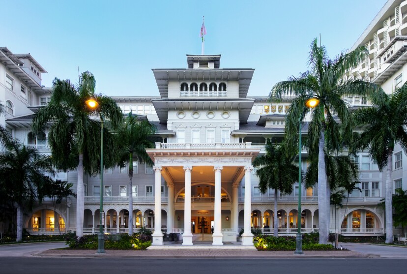 Oahu - Moana Surfrider, A Westin Resort & Spa Außen