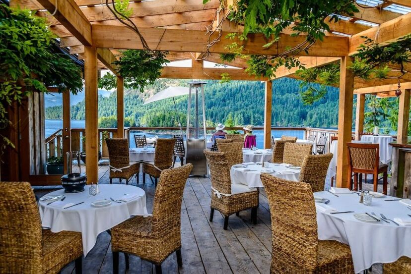 Sunshine Coast - West Coast wilderness Lodge Restaurant