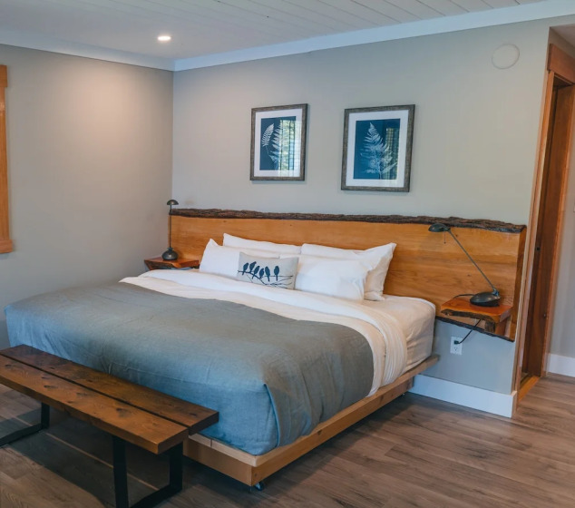 Sunshine Coast - West Coast wilderness Lodge Zimmer