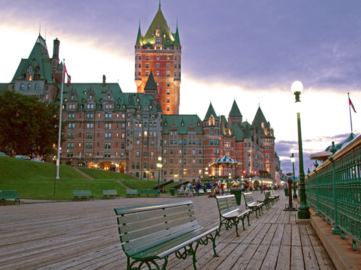 Tourweb-Fernweh-Angebote/Kanada/Hotel/QuebecCity/FairmontLeChateauFrontenac/Ext2