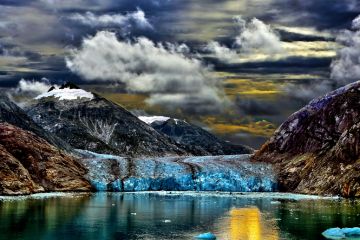 Alaska - Allgemein Gletscher + Wasser