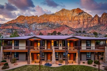 Zion NP - The Red Cliffs Lodge Springdale außen