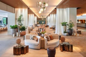 Oahu - Ocean Bungalows at Turtle Bay Resort Lobby