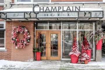 Quebec - Hote Champlain außen
