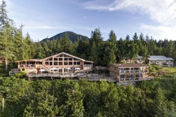 Sunshine Coast - West Coast wilderness Lodge Außen