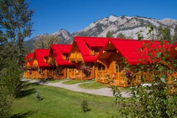 Tourweb-Fernweh-Angebote/Kanada/Hotel/Alberta/Jasper/Pocahontas Cabins/Exterior