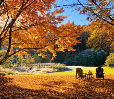 Ostkanada - Indian Summer  Schaukelstuhl