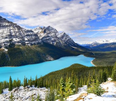Alberta - Fahrt Jasper - Banff