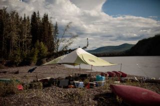 Ruby Range - Yukon River - Camp