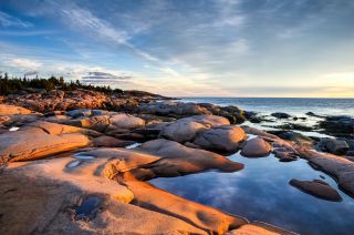 Quebec - St. Lorenz Strom