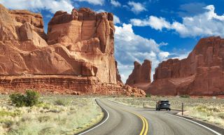 Utah - Fahrt Straße