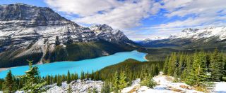 Alberta - Fahrt Jasper - Banff